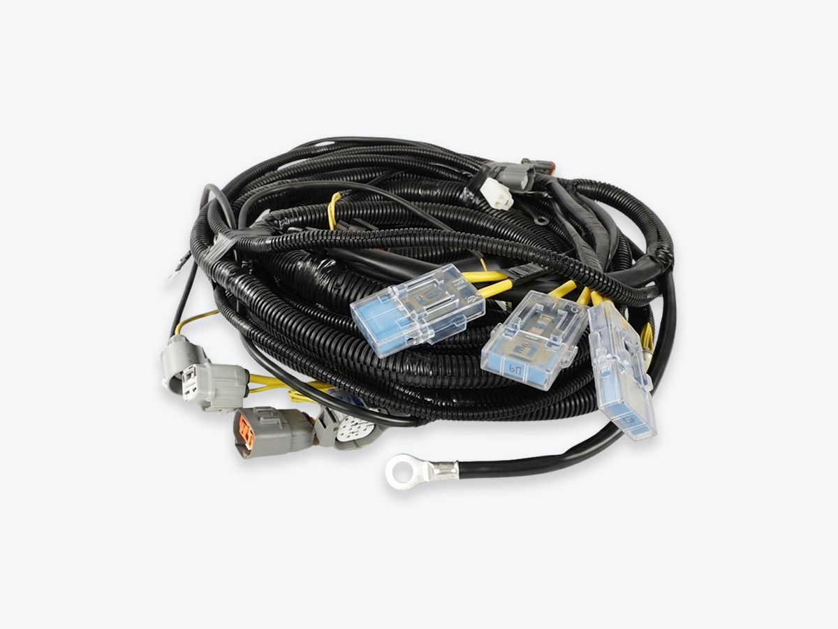 An image showing the front view of REAR CHASSISS HARNESS (Part 721/12526)